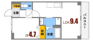 AMBITIOUS高志【3階】の間取り