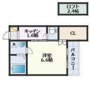 ロングリングロングランド【2階】の間取り