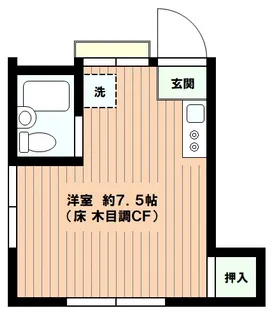 セキネハイツ【1階】の間取り