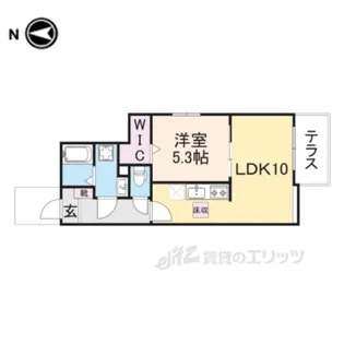 万葉まほら荘【1階】の間取り
