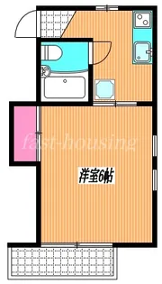 ハイム榎本【2階】の間取り