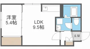 Barrel37(バレル37)【1階】の間取り