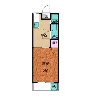 グリーンコーポ【2階】の間取り