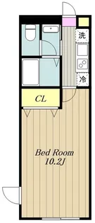 アムール 新百合ヶ丘【1階】の間取り