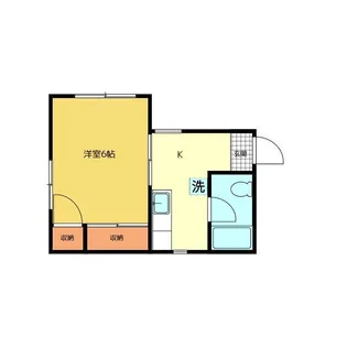 コーポ茂木【2階】の間取り