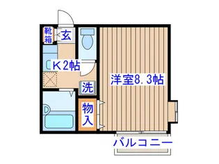 ハイパインの間取り
