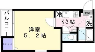 グランクオール南雪谷【3階】の間取り