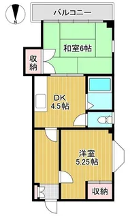 原宿マンション【2階】の間取り