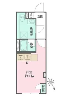 Fika大井町【5階】の間取り
