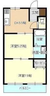 コーエー幸【1階】の間取り