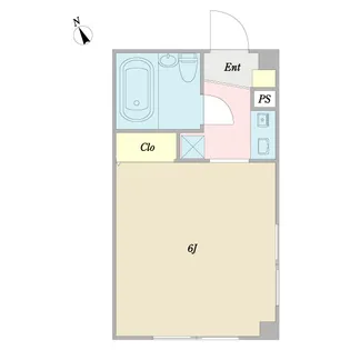 コシュカ阿佐ヶ谷【3階】の間取り