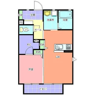 Park Side須能【2階】の間取り