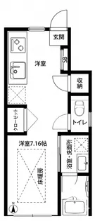 la vie belle 千歳船橋【1階】の間取り