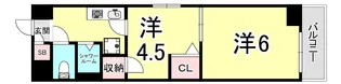キャッスルコートll【3階】の間取り