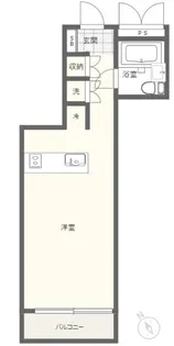 プレール馬込【1階】の間取り