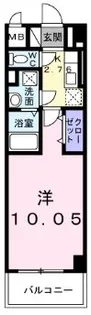クロシェットIMK【3階】の間取り