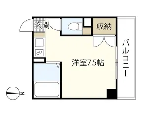 I・S MIYUKI【2階】の間取り