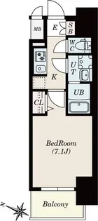 S-RESIDENCE熱田一番【6階】の間取り