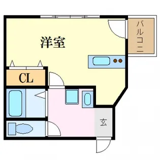 金屋町グランデ【9階】の間取り