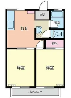 サンレイクヒル【2階】の間取り