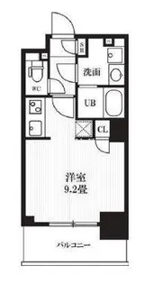 PEAKS神田【4階】の間取り