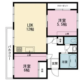 洋光台南第二団地7号棟【5階】の間取り