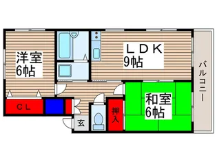 グレイス中浦和【2階】の間取り