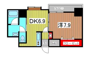SKコートII【7階】の間取り