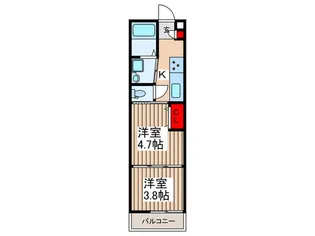 ホープセンター【3階】の間取り