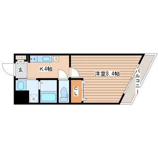 POTTERIE(ポテリエ)【3階】の間取り