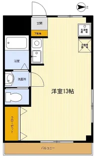オーク西国分寺【3階】の間取り