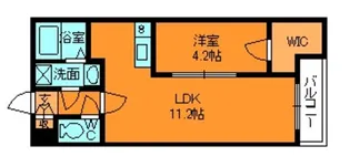 ジーメゾン郡山リアン【1階】の間取り
