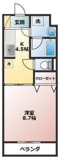 アーバンコート【2階】の間取り