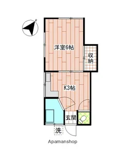 並木荘【2階】の間取り