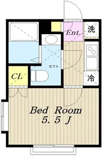 アザーレ百合ヶ丘【2階】の間取り
