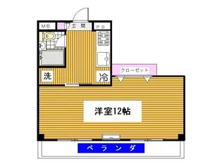 パレスメゾンE【3階】の間取り