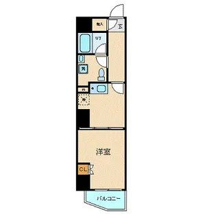 ブライトヒルレジデンス横浜【5階】の間取り