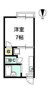 イトウハイツ【1階】の間取り