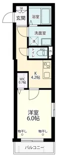 レグルス・S【3階】の間取り