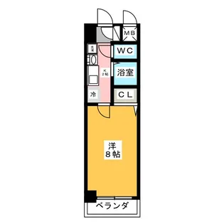 ドゥアージュふきあげ【3階】の間取り