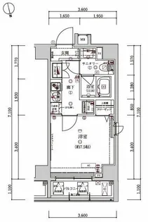 アルテシモモーレ【2階】の間取り