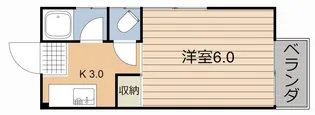 コーポエクセル【2階】の間取り