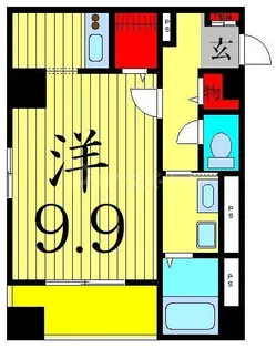 カンタベリーベルズ【6階】の間取り