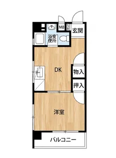 池之端マンション【2階】の間取り