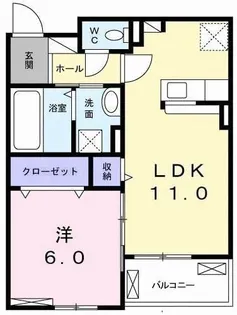 ノーブル【2階】の間取り