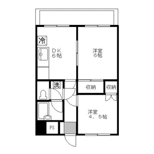 ラヴィッセたまプラーザ【3階】の間取り