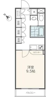 リバーパークせりがや【1階】の間取り