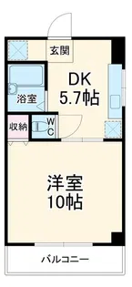 ポケットハウス【2階】の間取り