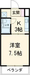 シングル18【1階】の間取り