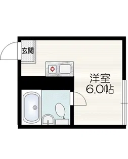 エステートハイツ【2階】の間取り